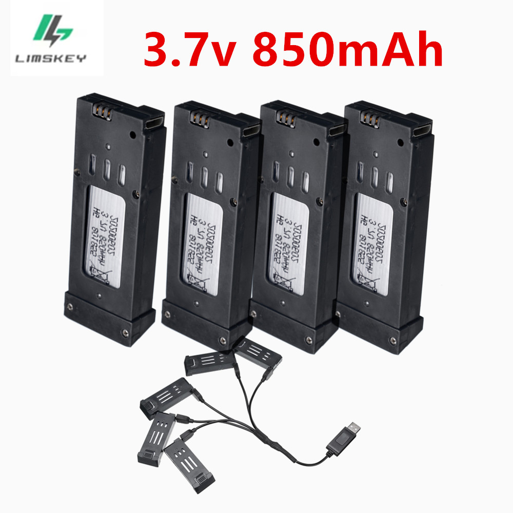 Eachine Drone E58 - Bateria de Drone RC 3.7V 850mAh