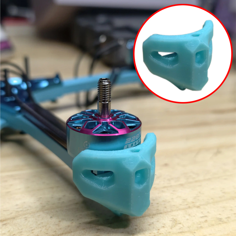 Drone Joystick Cover - 4 Peças Protetor Anticolisão para Motor