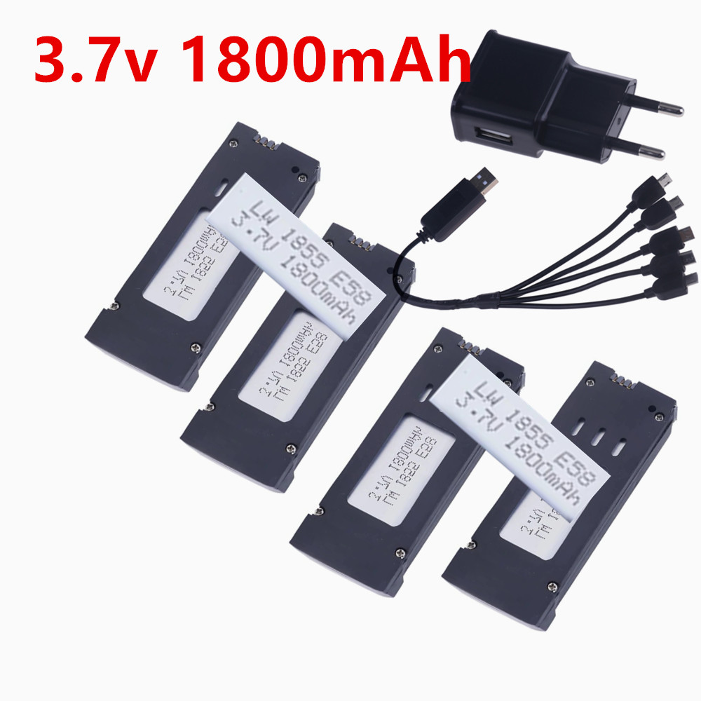 Eachine Drone E58 - Baterias Universais para Aeronaves E58 JY019