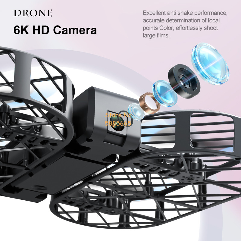 Câmera HD 8K 360 °   Proteção  - Drone Controller Screen avaliação e preço