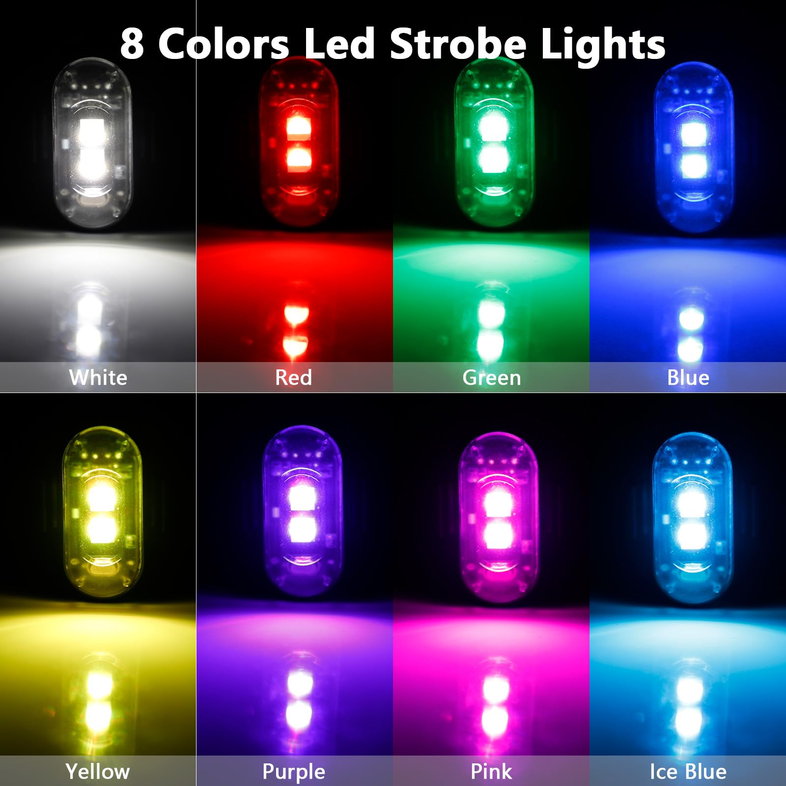 4 Peças de Luzes Estroboscópic - Drone Strobe Light avaliação e preço