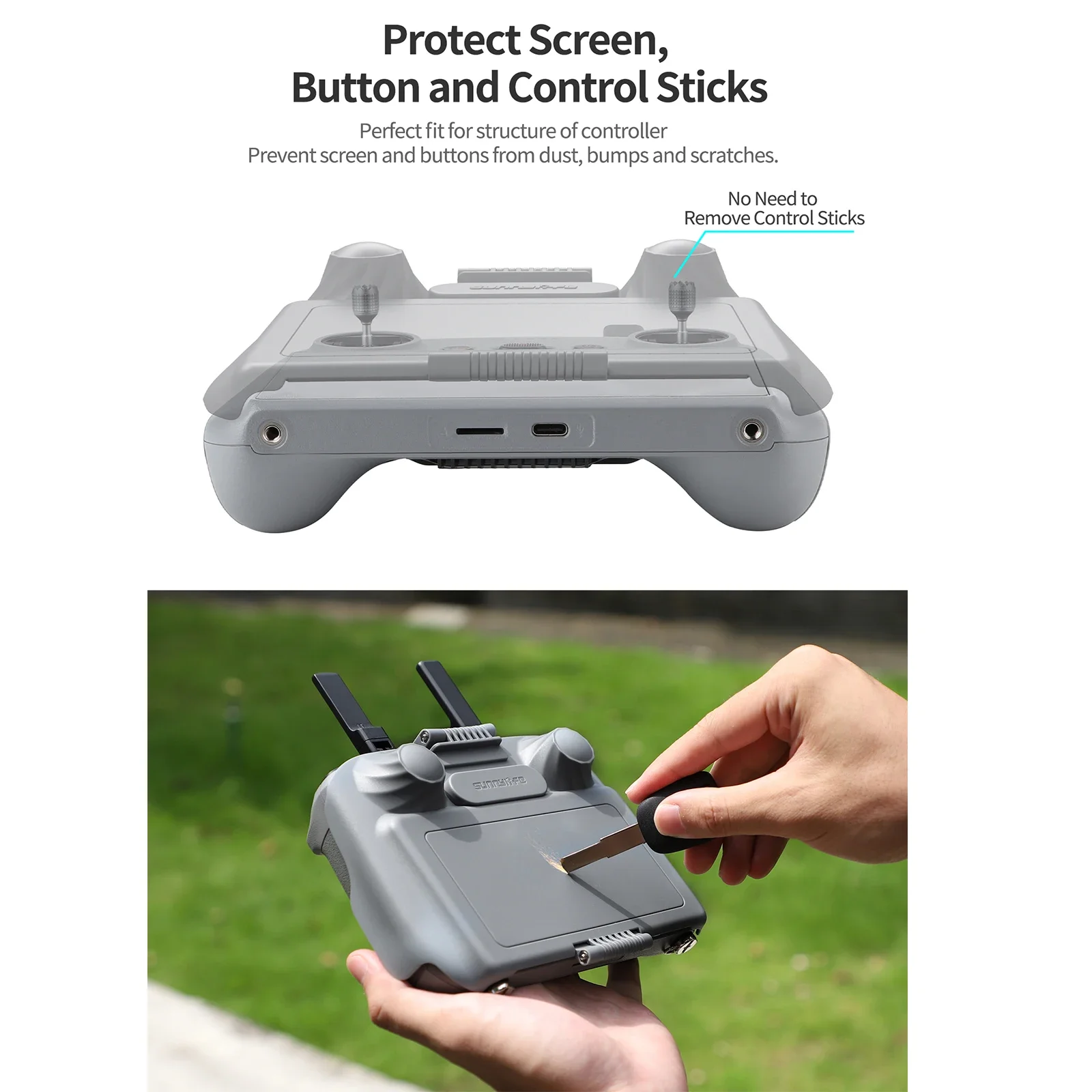 Protetor de tela para DJI RC,  - Drone Sun Shade avaliação e preço