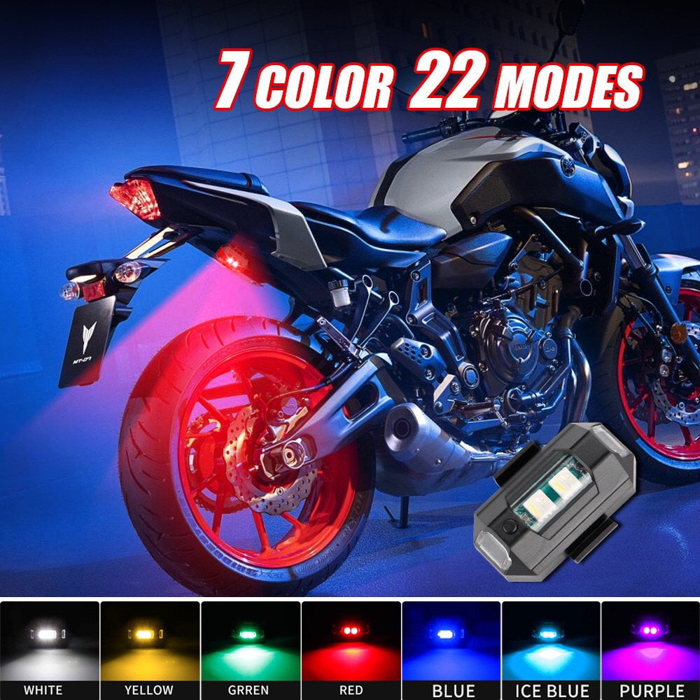 4x Luz de Advertência LED RGB  - Drone Strobe Light avaliação e preço