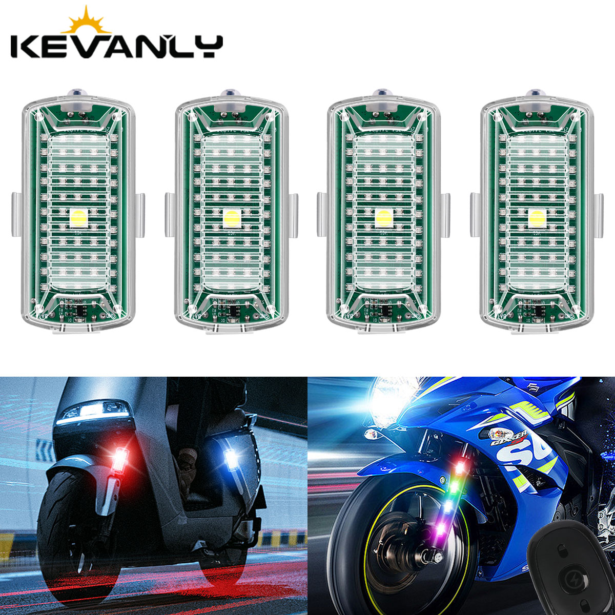 Controle remoto sem fio led lu - Drone Strobe Light avaliação e preço